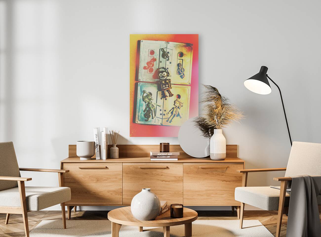 Pop art music robot Reproduction