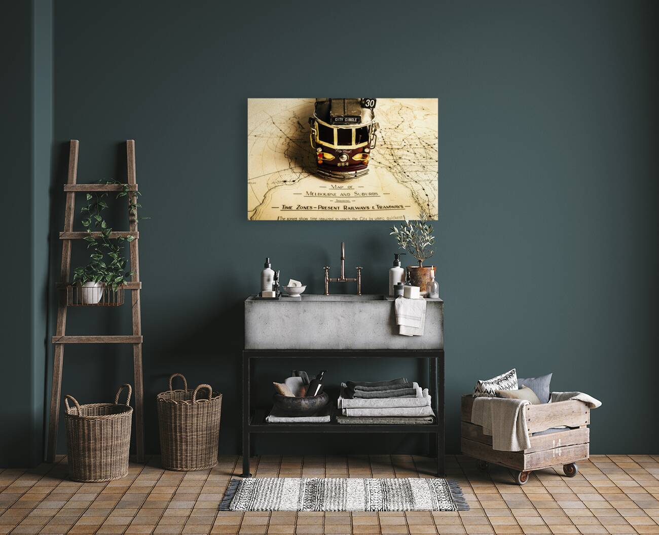 Vintage railways and tramways Reproduction