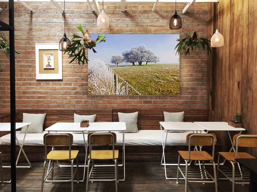 Fine art winter scene Reproduction