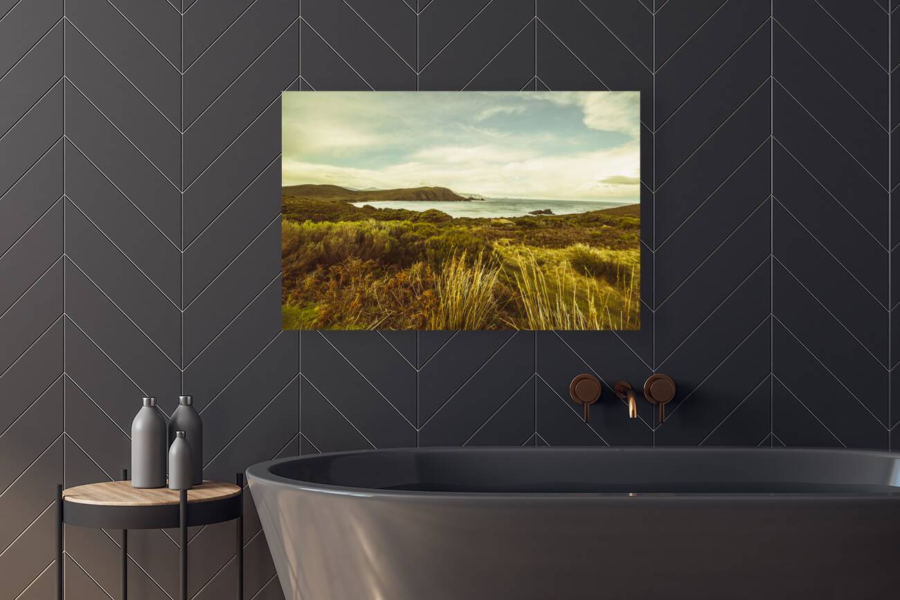 Lighthouse Bay Beach Bruny Island Reproduction