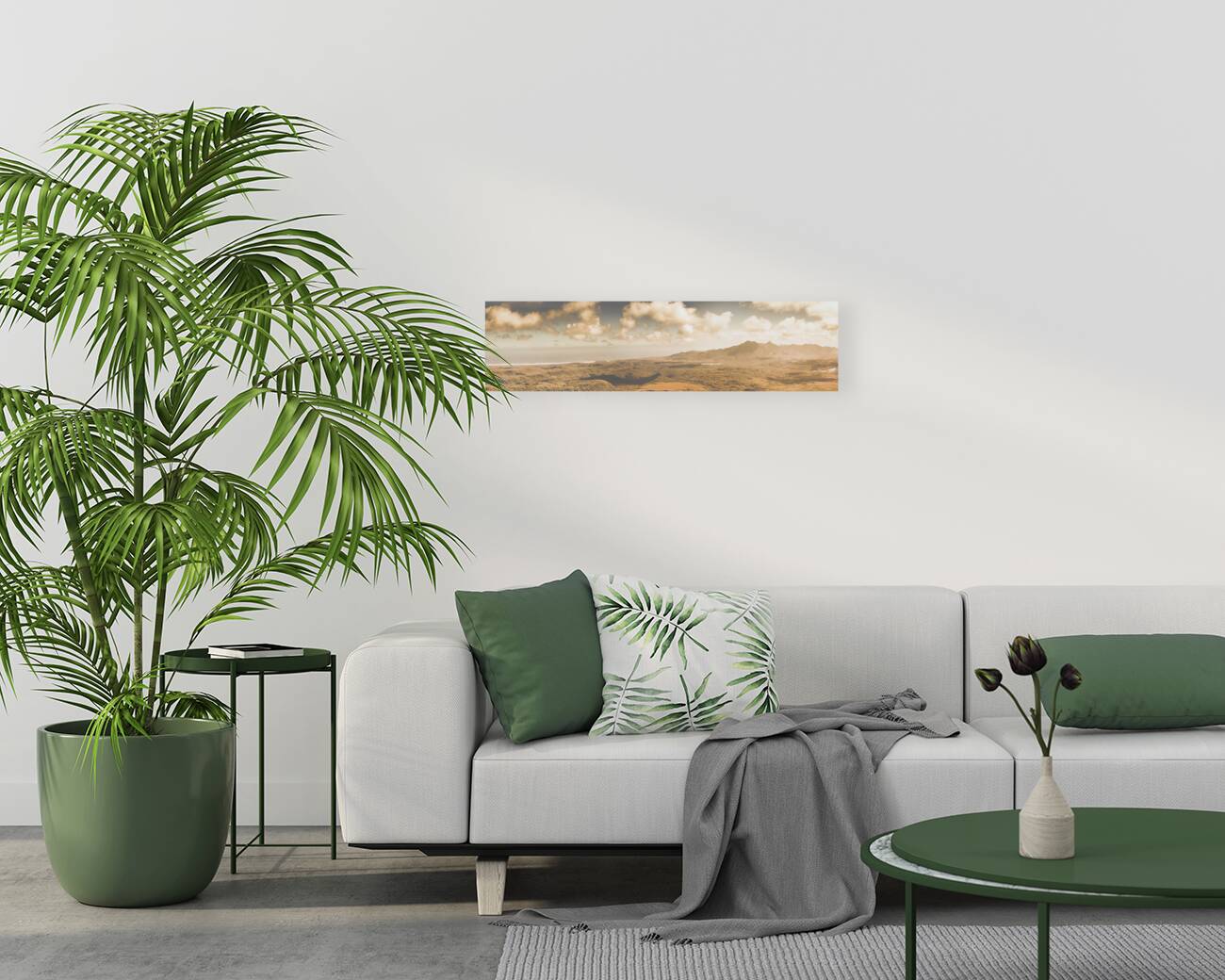 Trial Harbour landscape panorama Reproduction