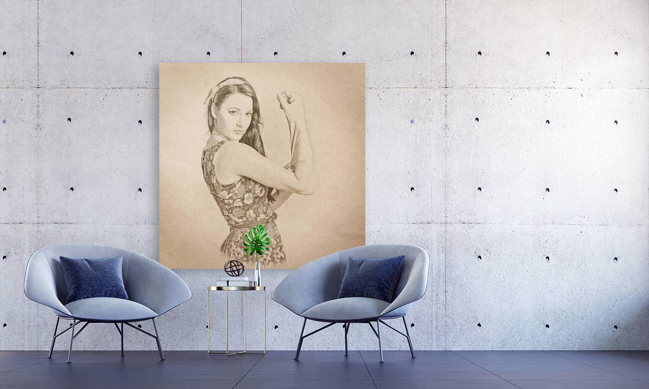 Strong 1950s housewives Reproduction