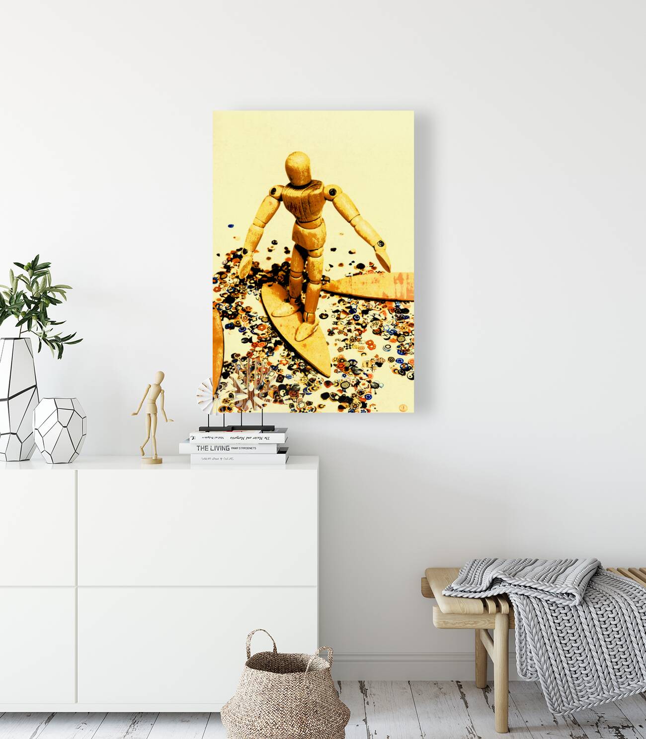 Balsa Boarder 1970 Reproduction