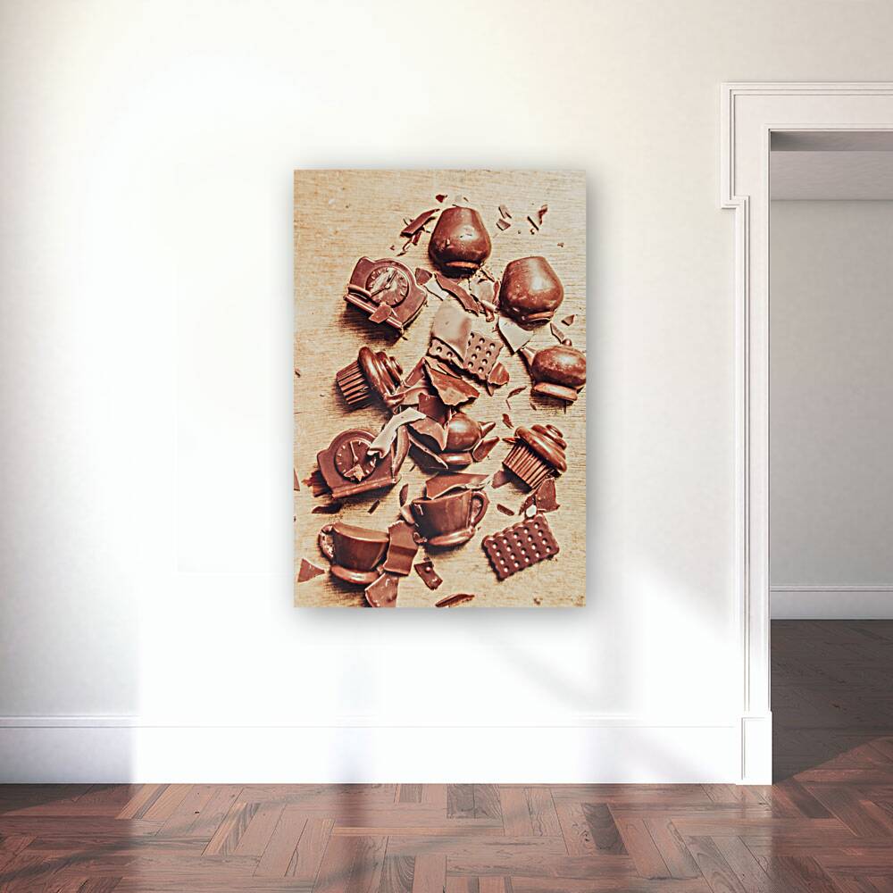 Smashing chocolate fondue party Reproduction