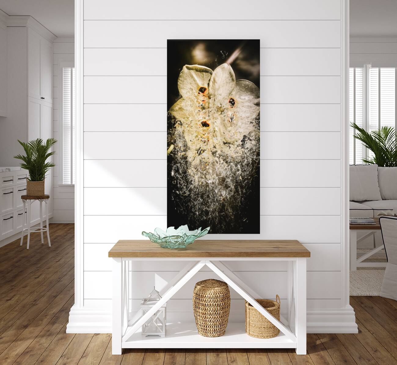 Fractal flower Reproduction