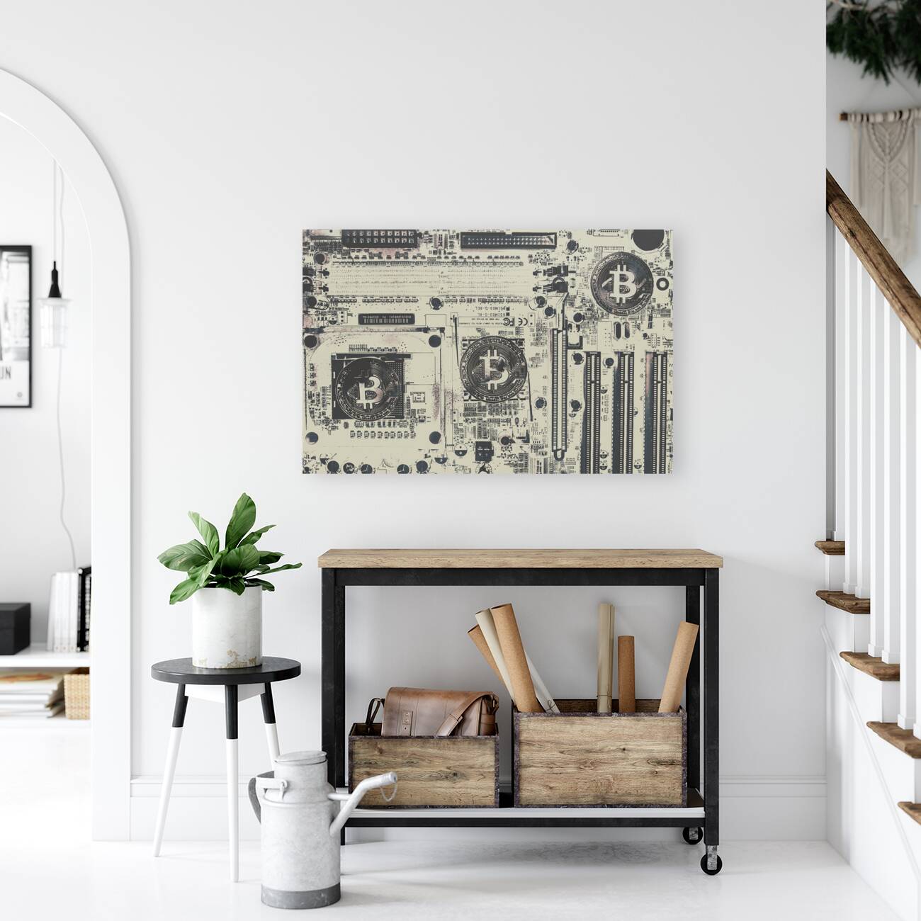 Block mining Reproduction