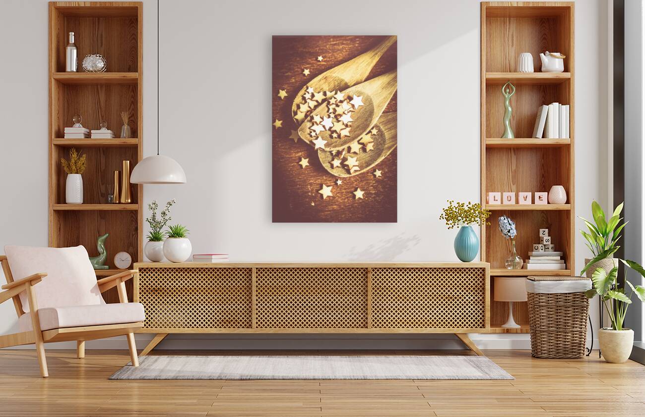 Christmas baking background Reproduction