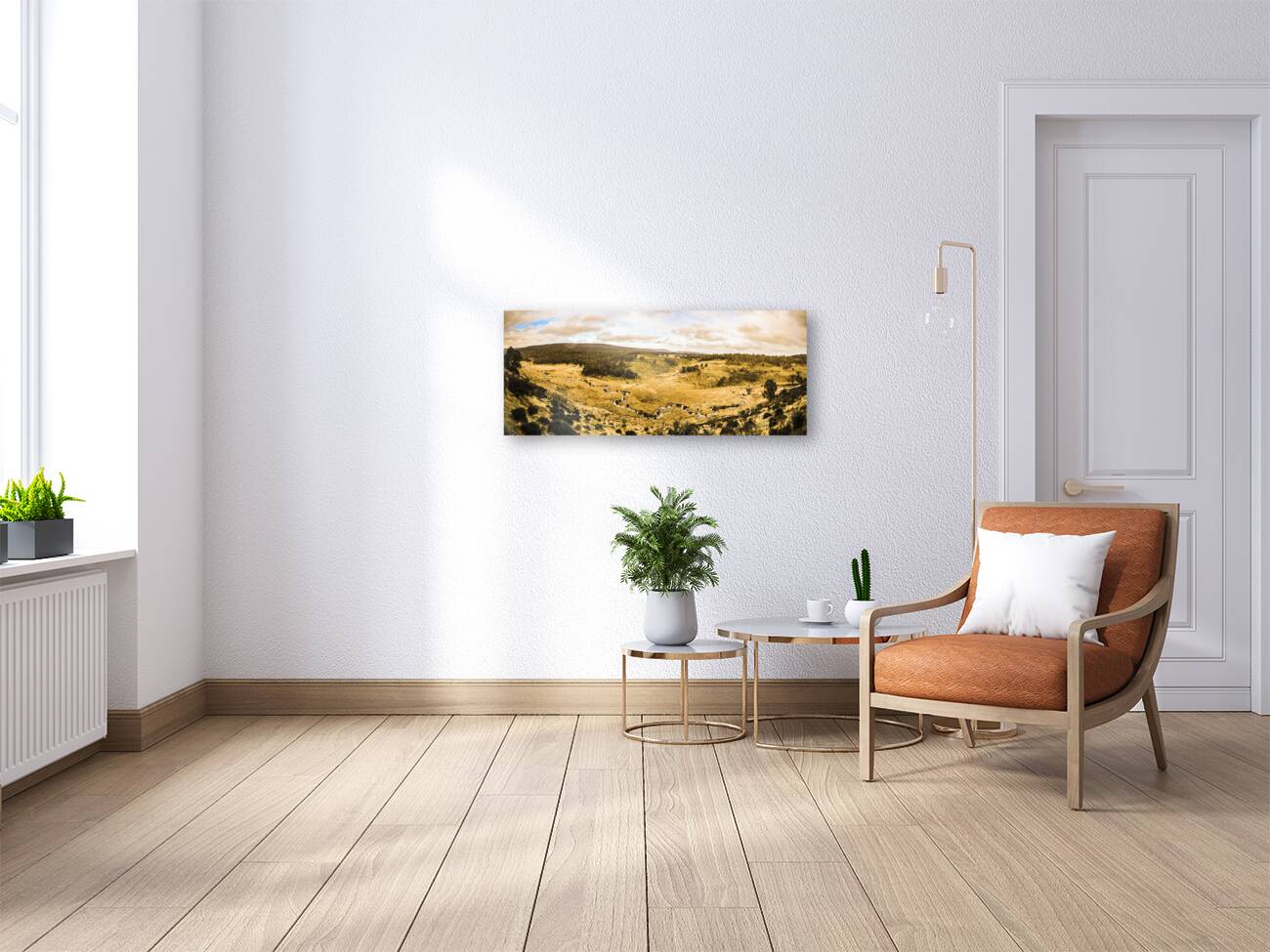 Bronte Park valley panorama  Reproduction