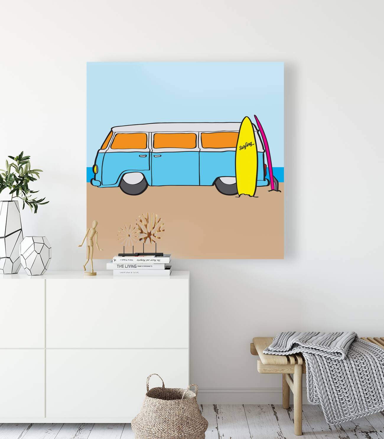 Surfing Australia VW Kombi Van Reproduction