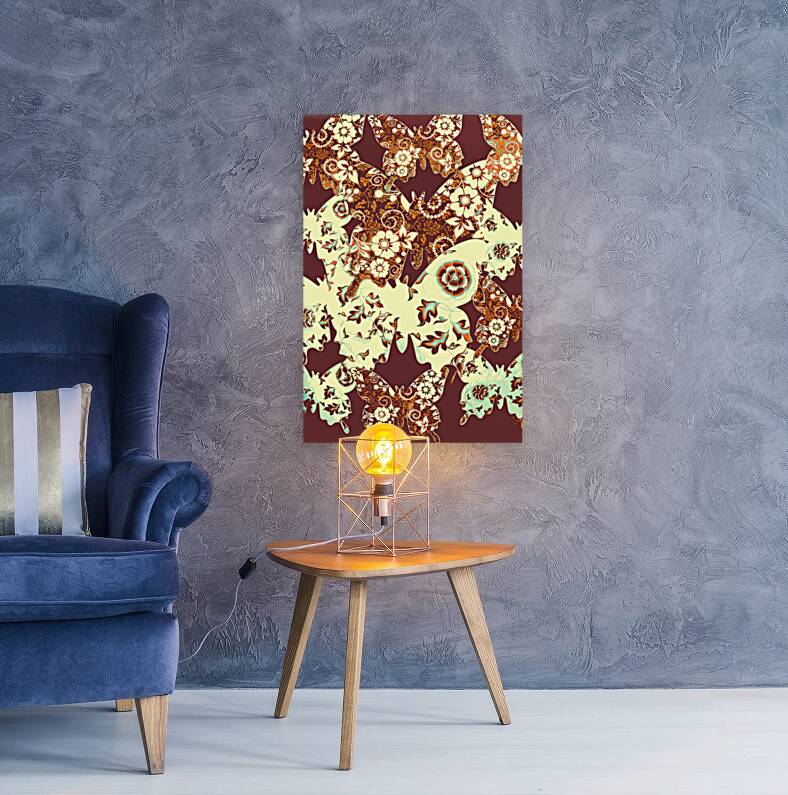 Boho butterflies Reproduction