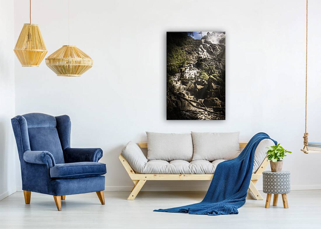 Tranquil mountain canyon Reproduction