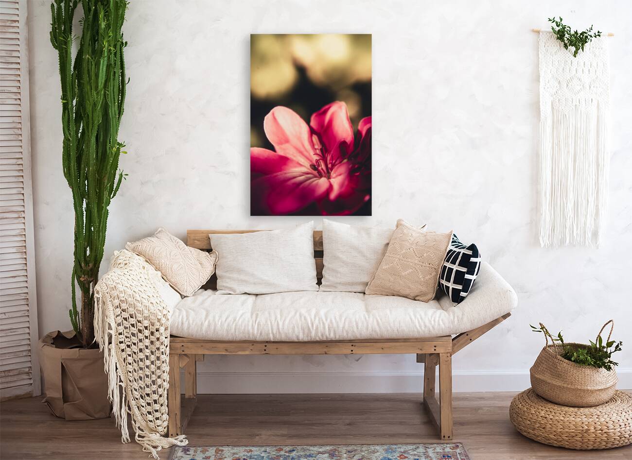 Retro flower Reproduction