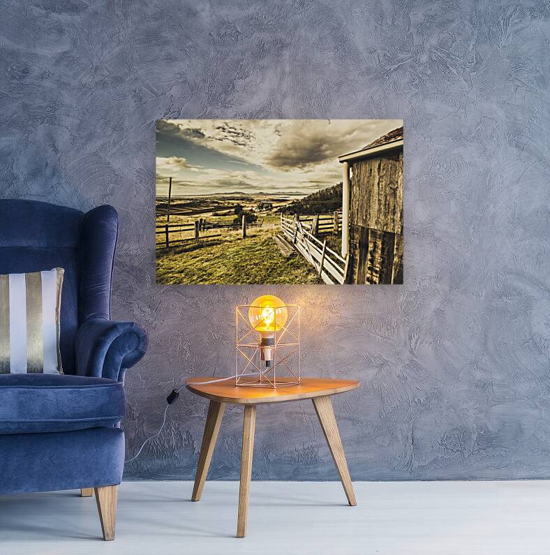 Pristine hinterland lookout  Reproduction