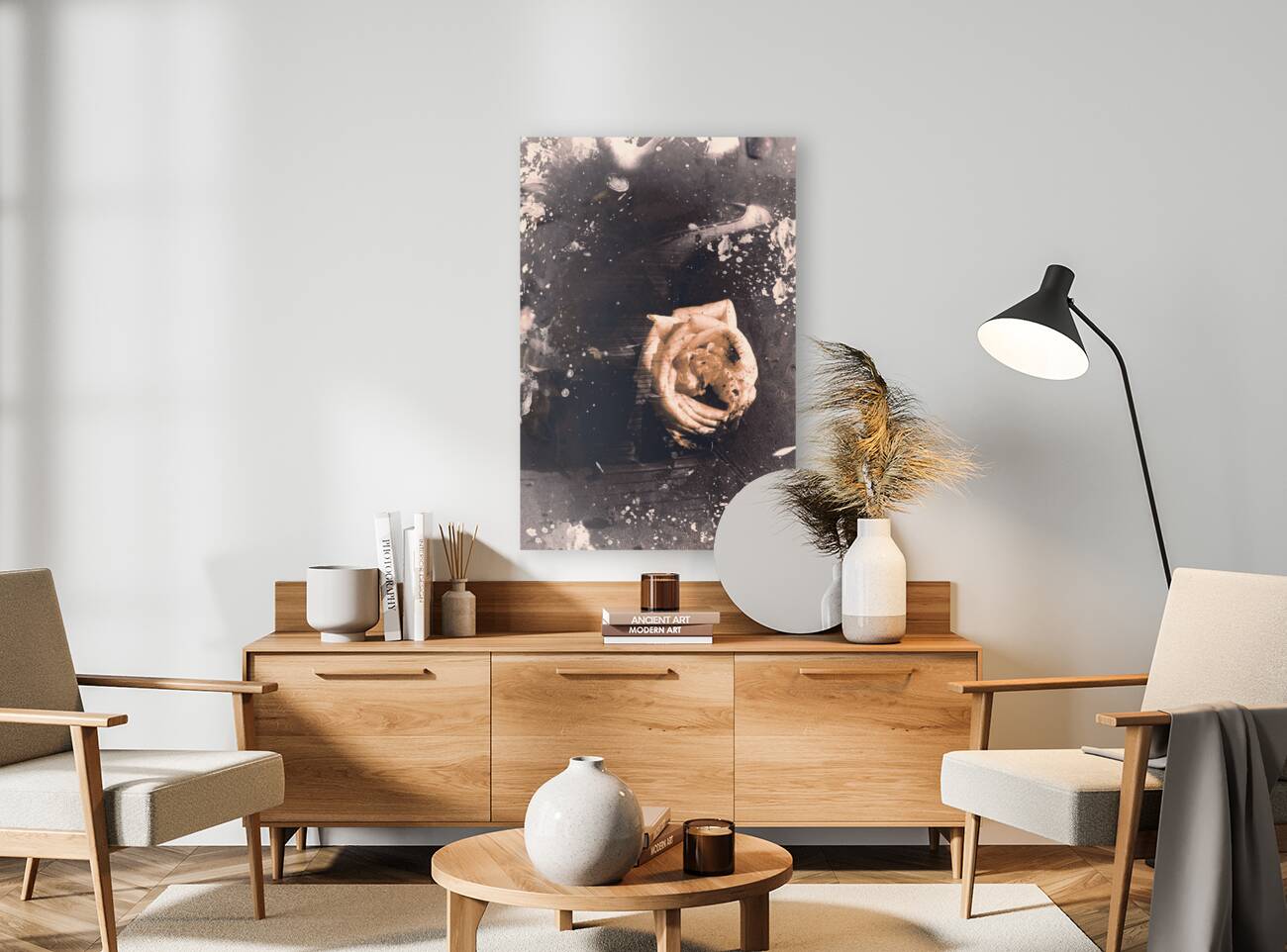 Yellow rose pier Reproduction