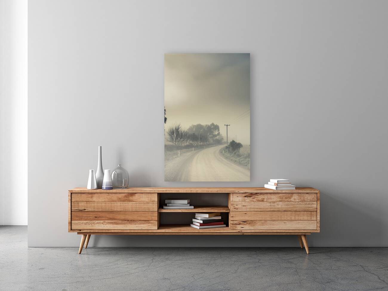 Windy paths to destinations unknown Reproduction