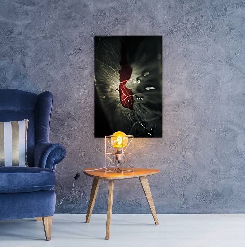 Bloody leaf evidence at a forest crime scene  Reproduction