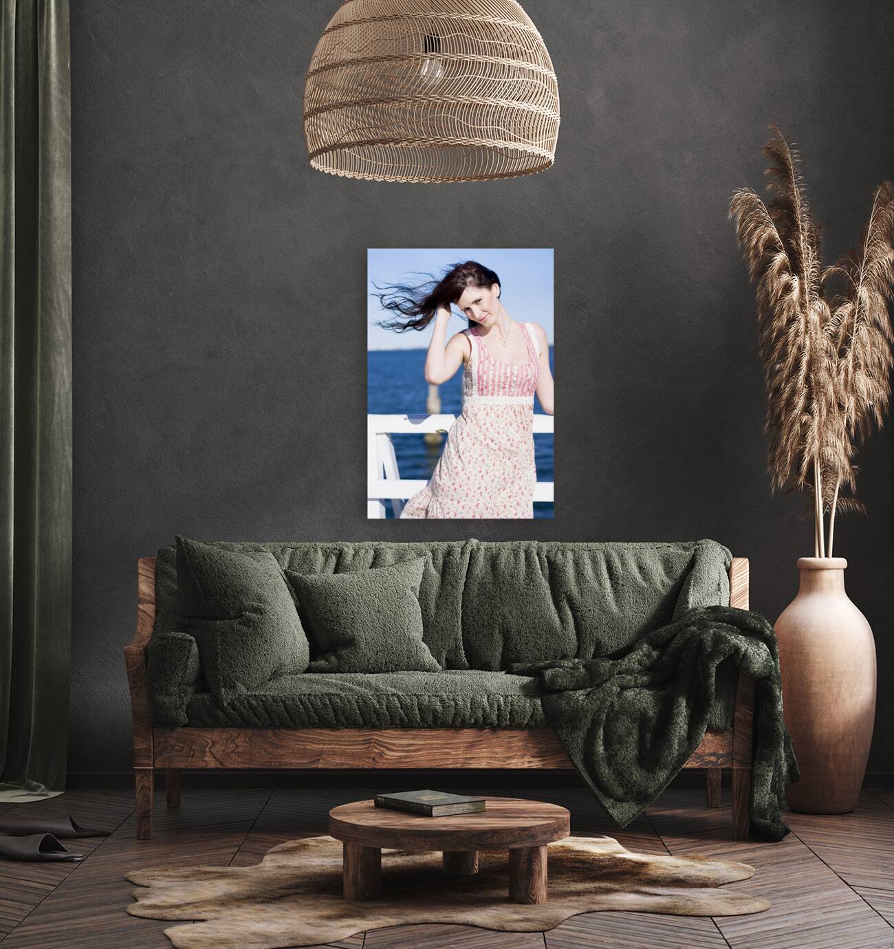 Summer Breeze Woman Reproduction