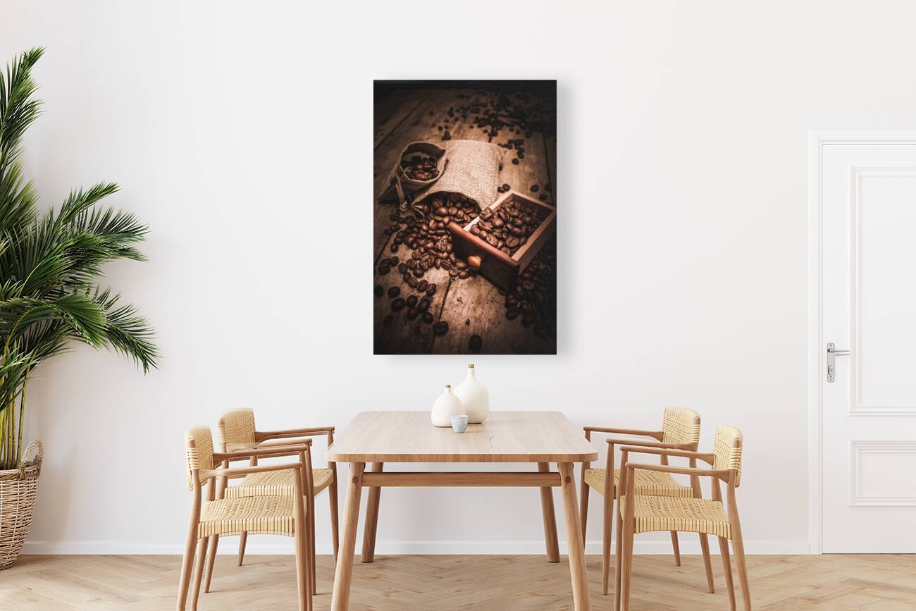 Coffee bean art Reproduction