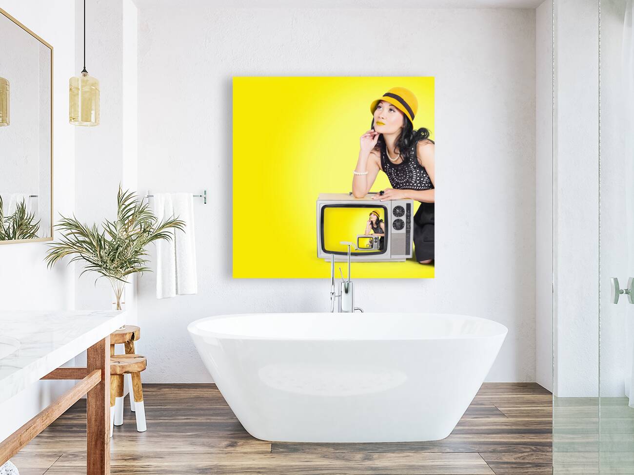 Beautiful vogue woman in vintage 50s fashion style Reproduction