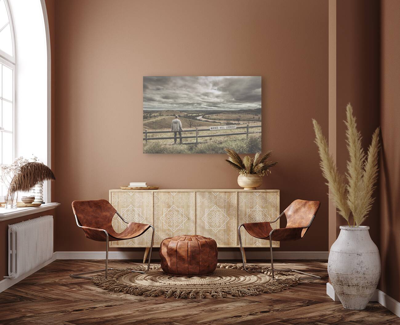 Waynes Hill Lookout Reproduction