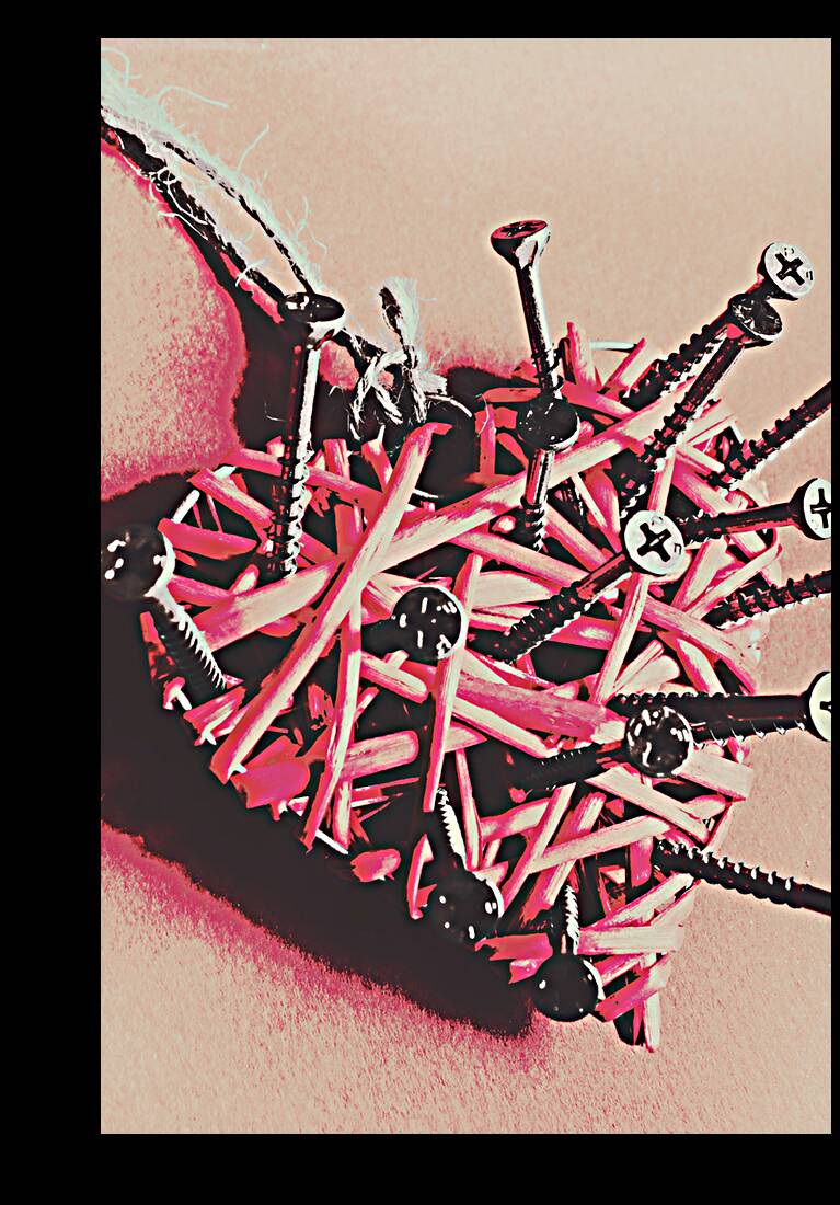 Hearts and screws Reproduction