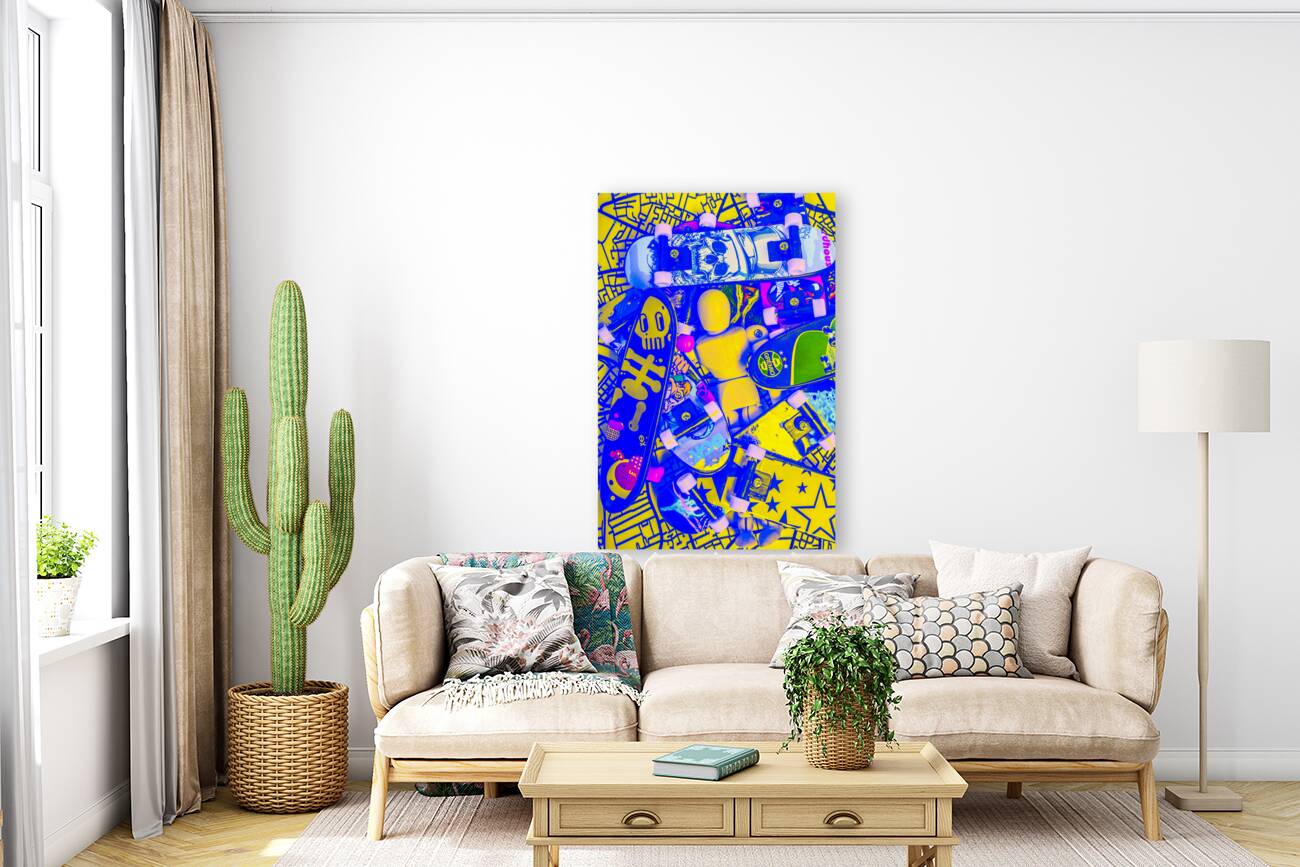 Urban skater pileup  Reproduction