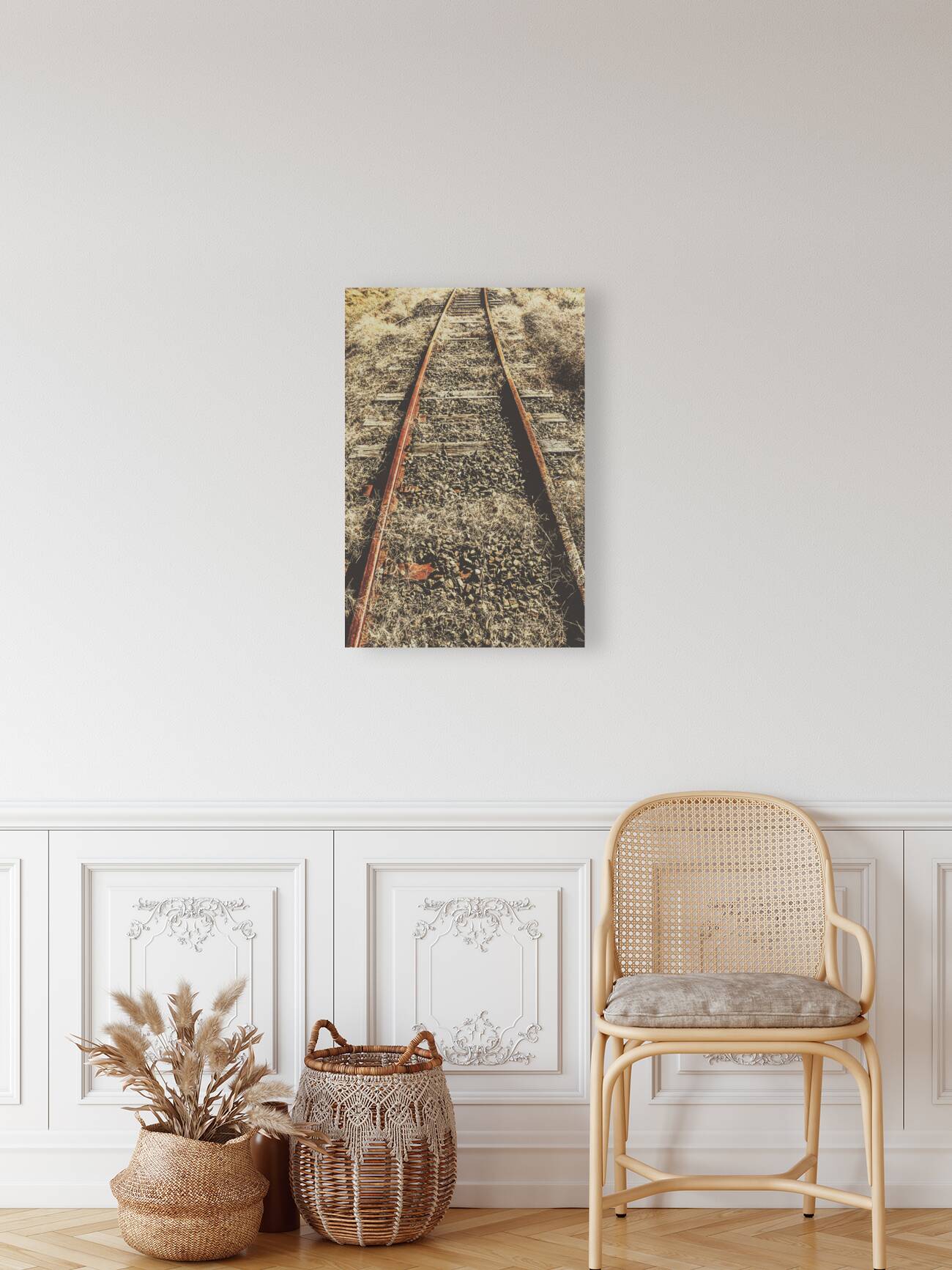 Western railway of routes forgotten Reproduction