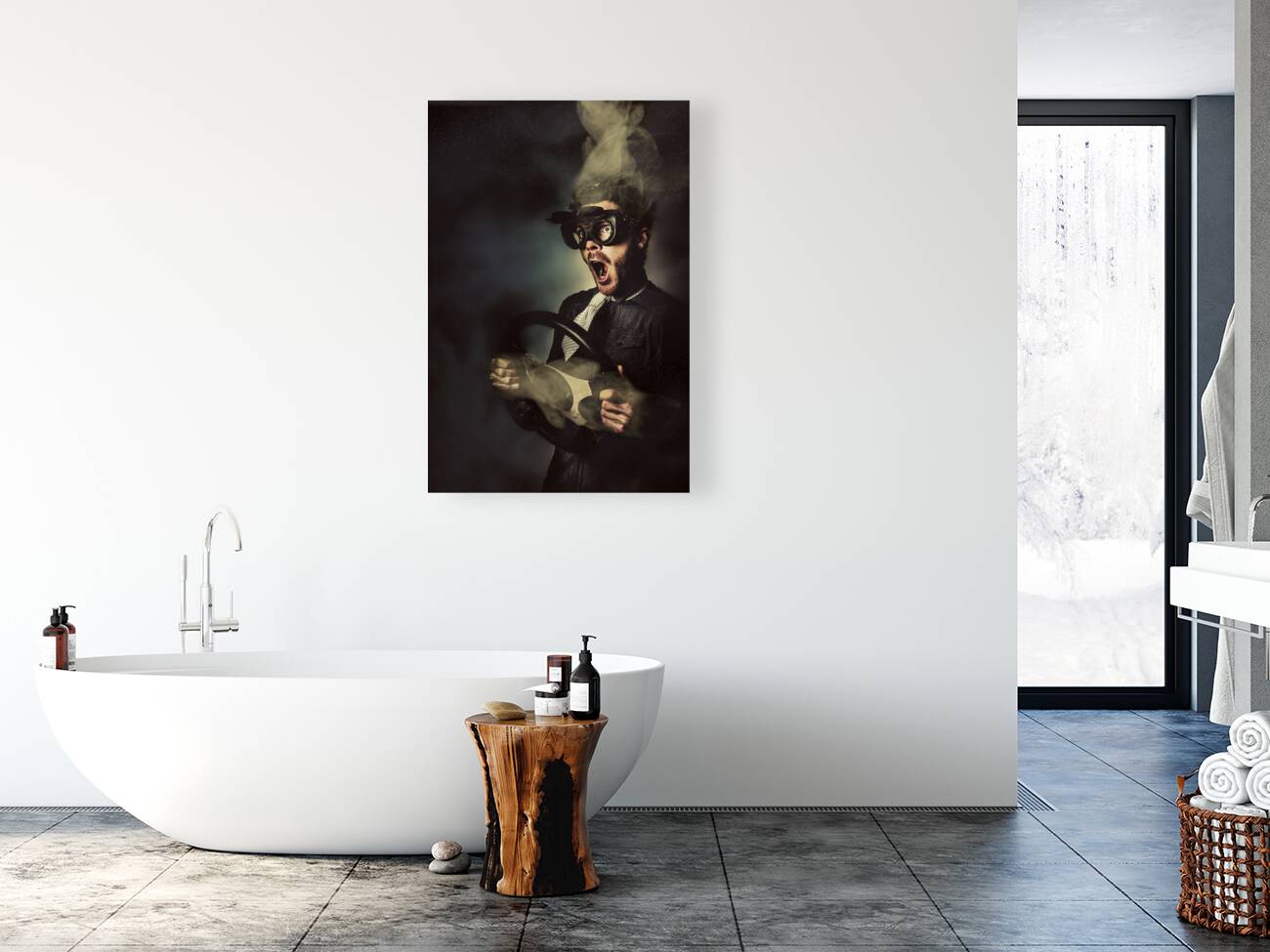 Crazy speed car driver Reproduction