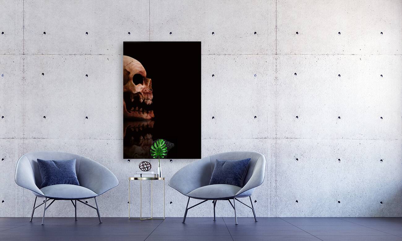 Scary Skull Reproduction