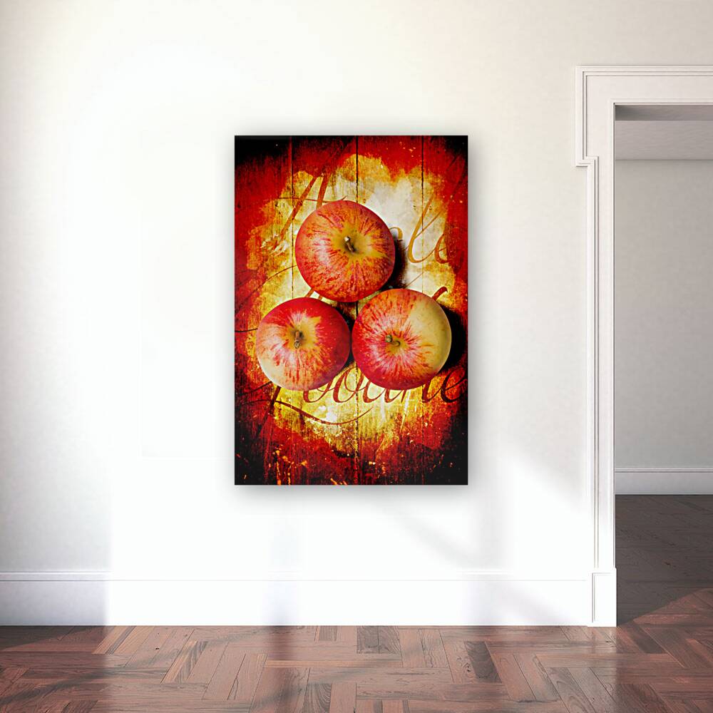 Apple barn artwork Reproduction