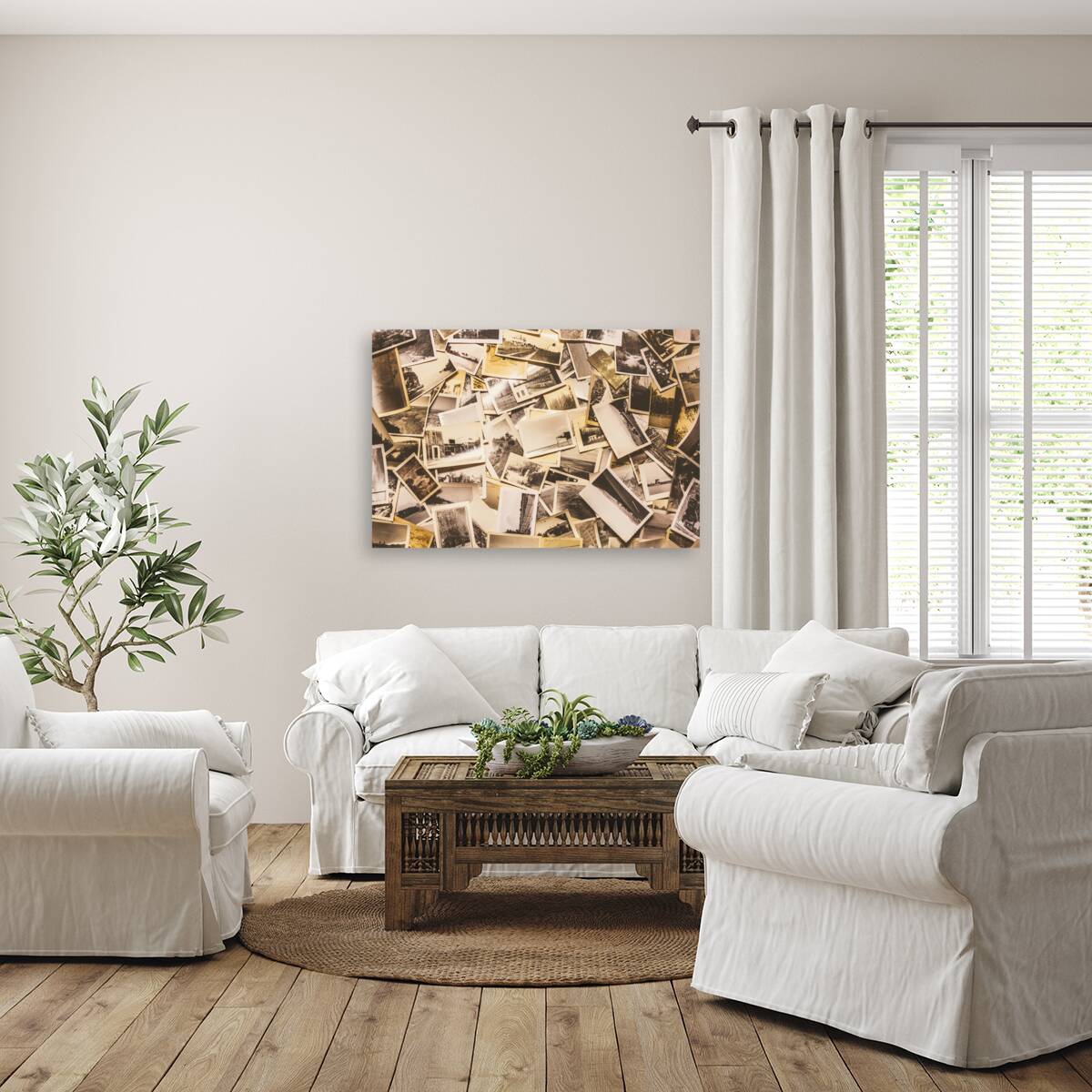 Pile of many instant photos  Reproduction