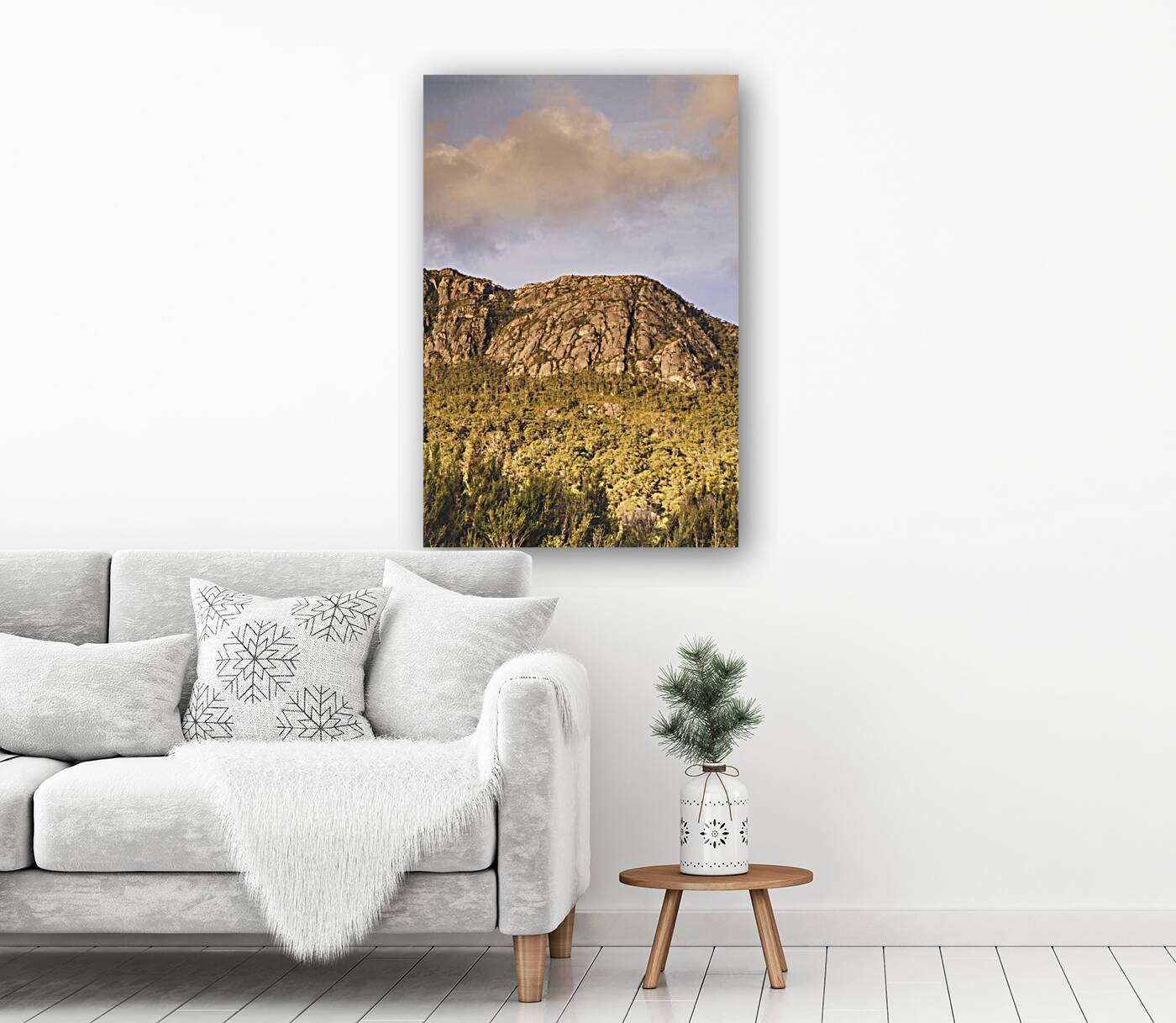 Picturesque peaks Reproduction