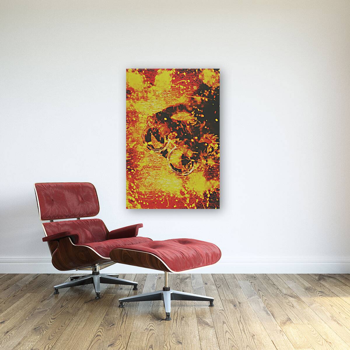 Creative industrial flames Reproduction