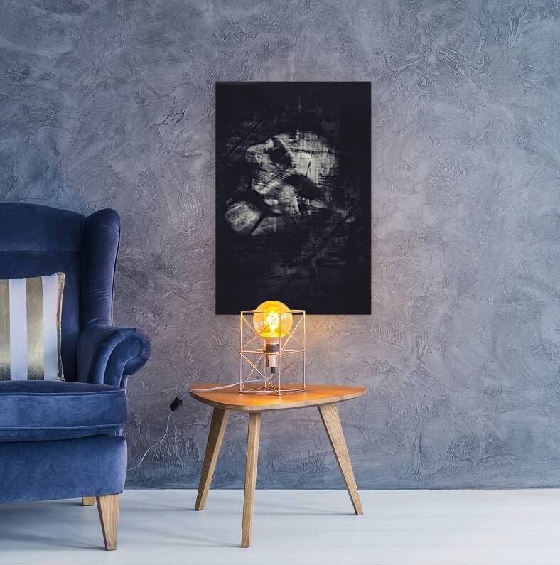 Puppet mask behind the veil Reproduction