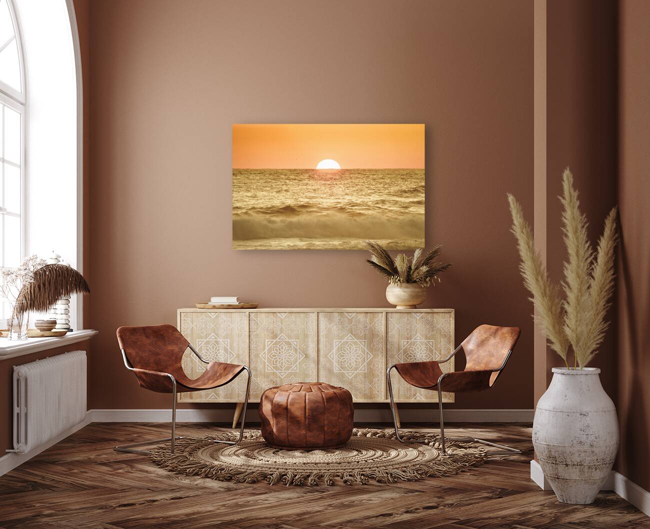 Sun soaked sea Reproduction