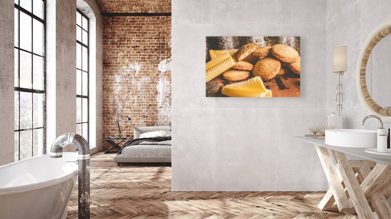 Vintage butter shortbread biscuits Reproduction