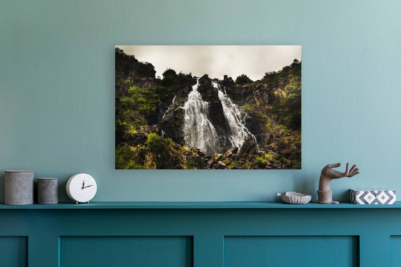 Tasmanian waterfalls in Waratah Australia Reproduction
