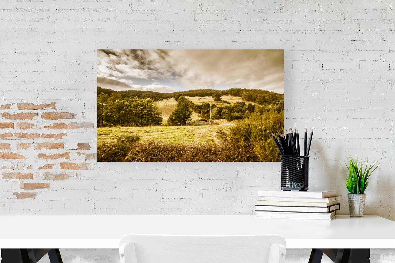 Charming outback country setting Reproduction