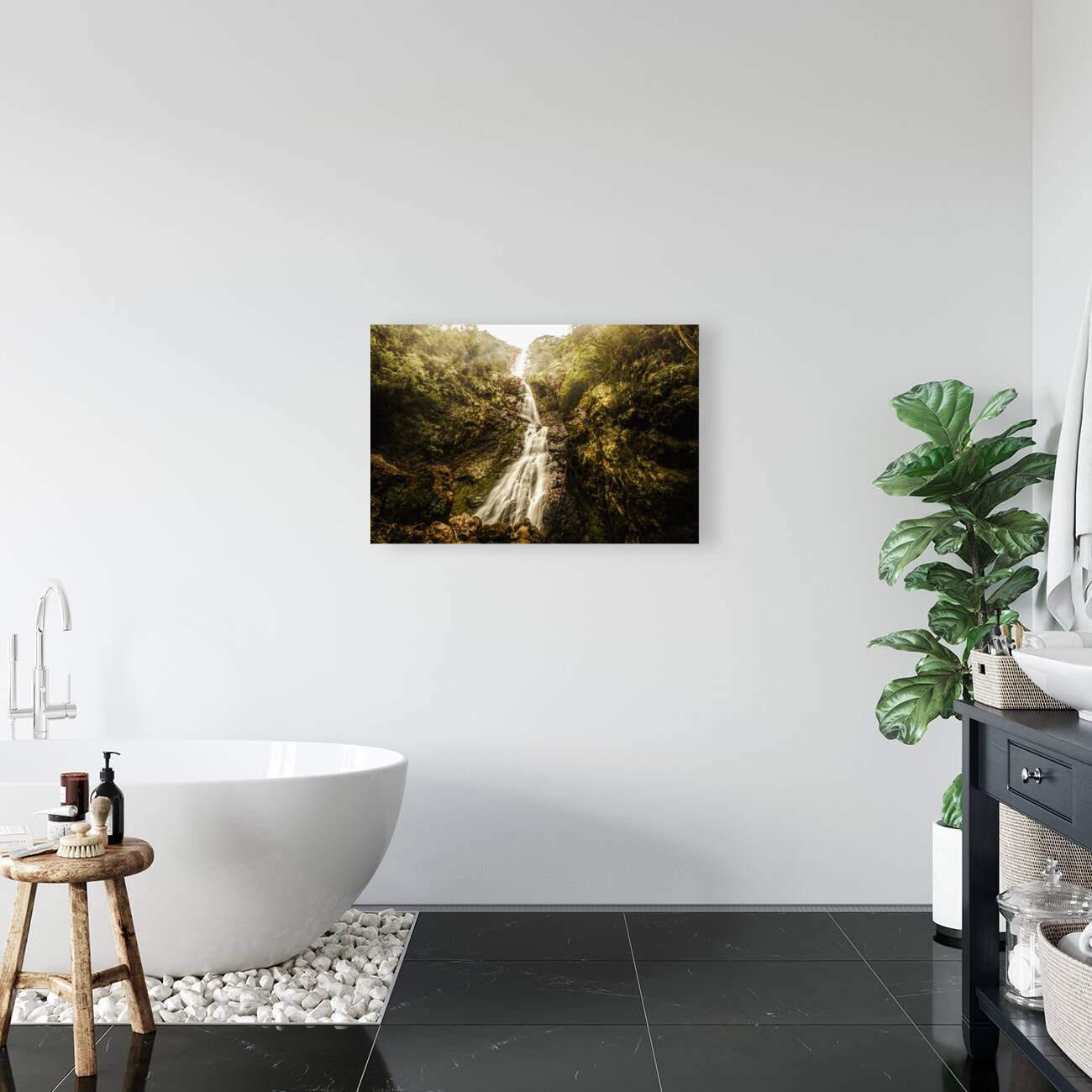 Montezuma Falls Tasmania Reproduction