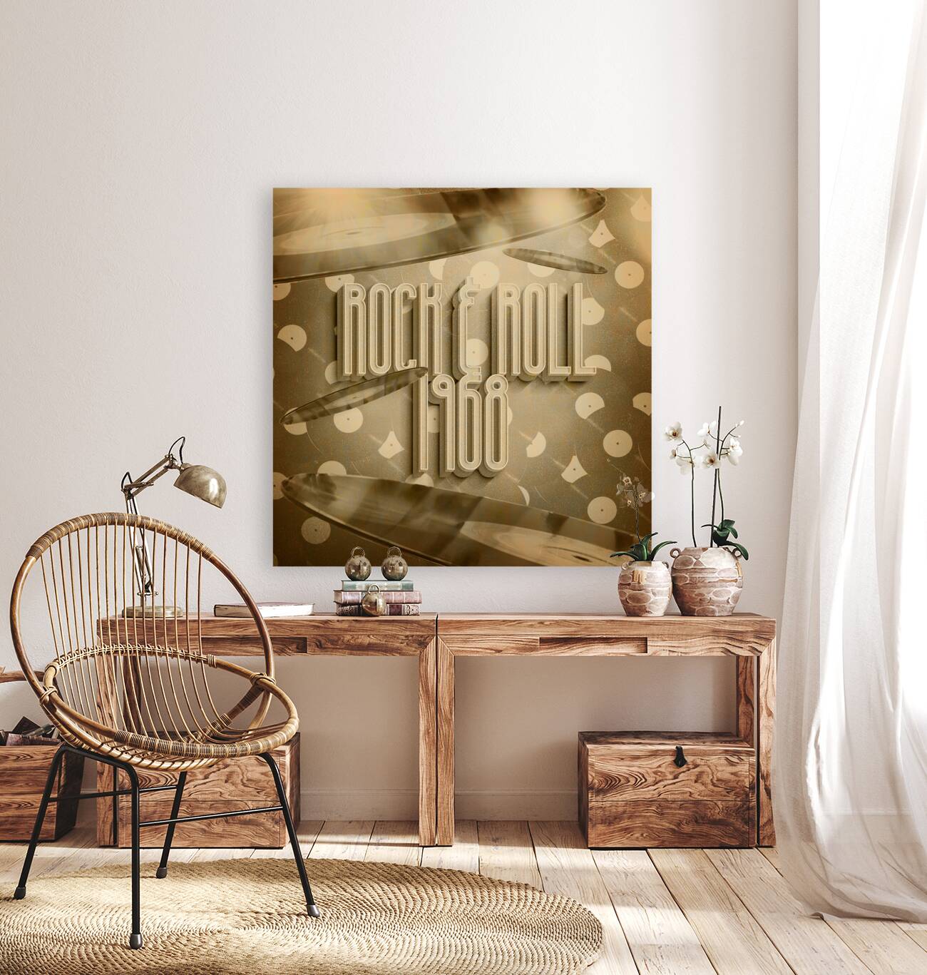 Rock and Roll 1968 Reproduction