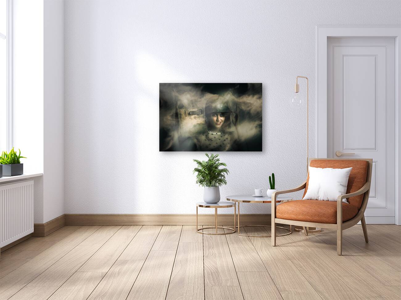 Brave army pinup Reproduction