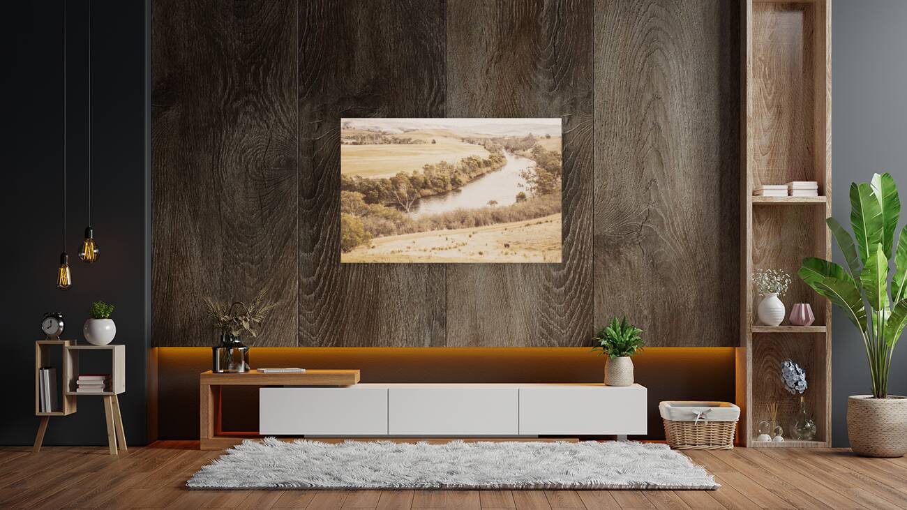 Rivers of pastoral wash Reproduction