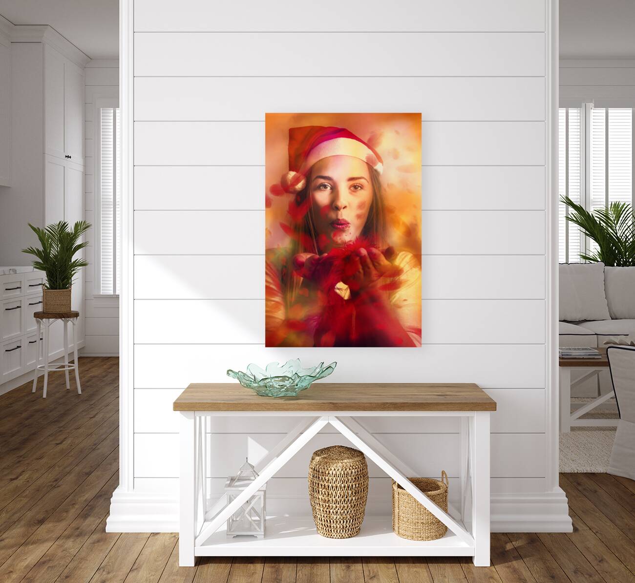 Merry christmas elf Reproduction