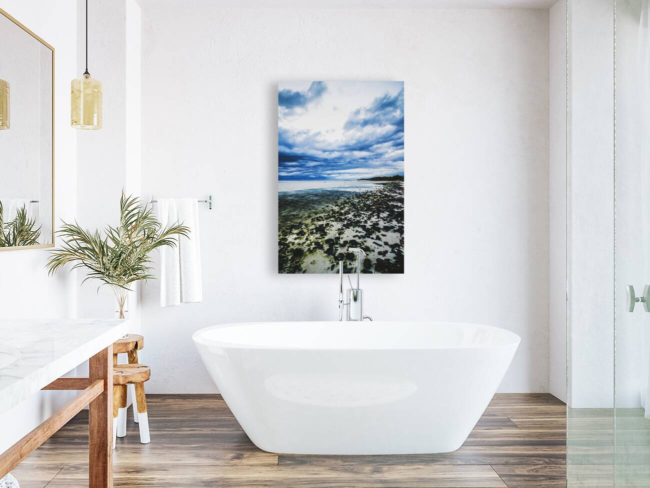 Blue bay beauty Reproduction