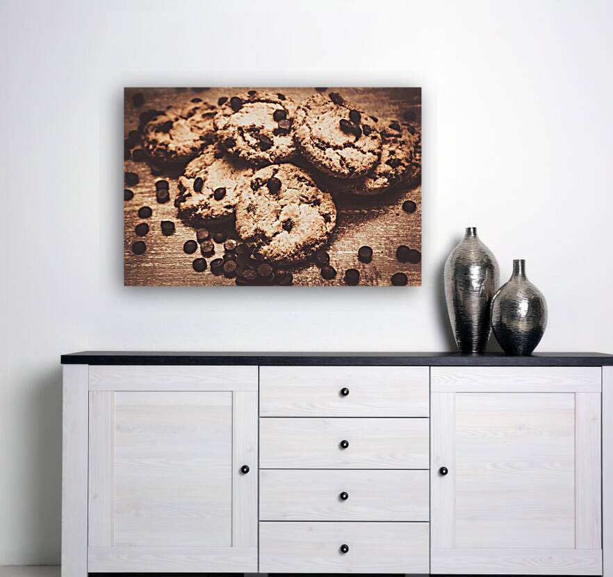 Rustic kitchen cookie art Reproduction