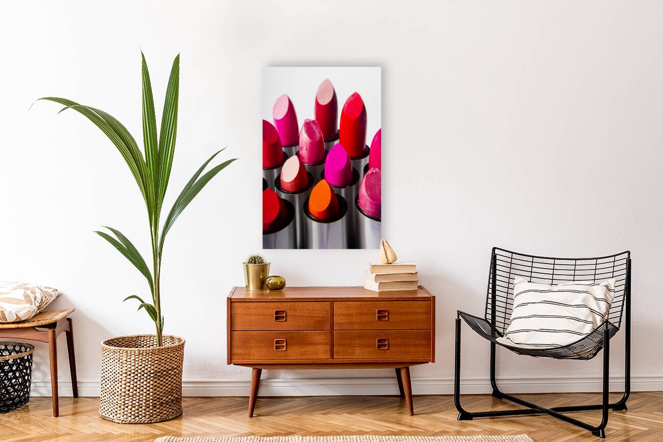 Colourful cosmetic still life Reproduction