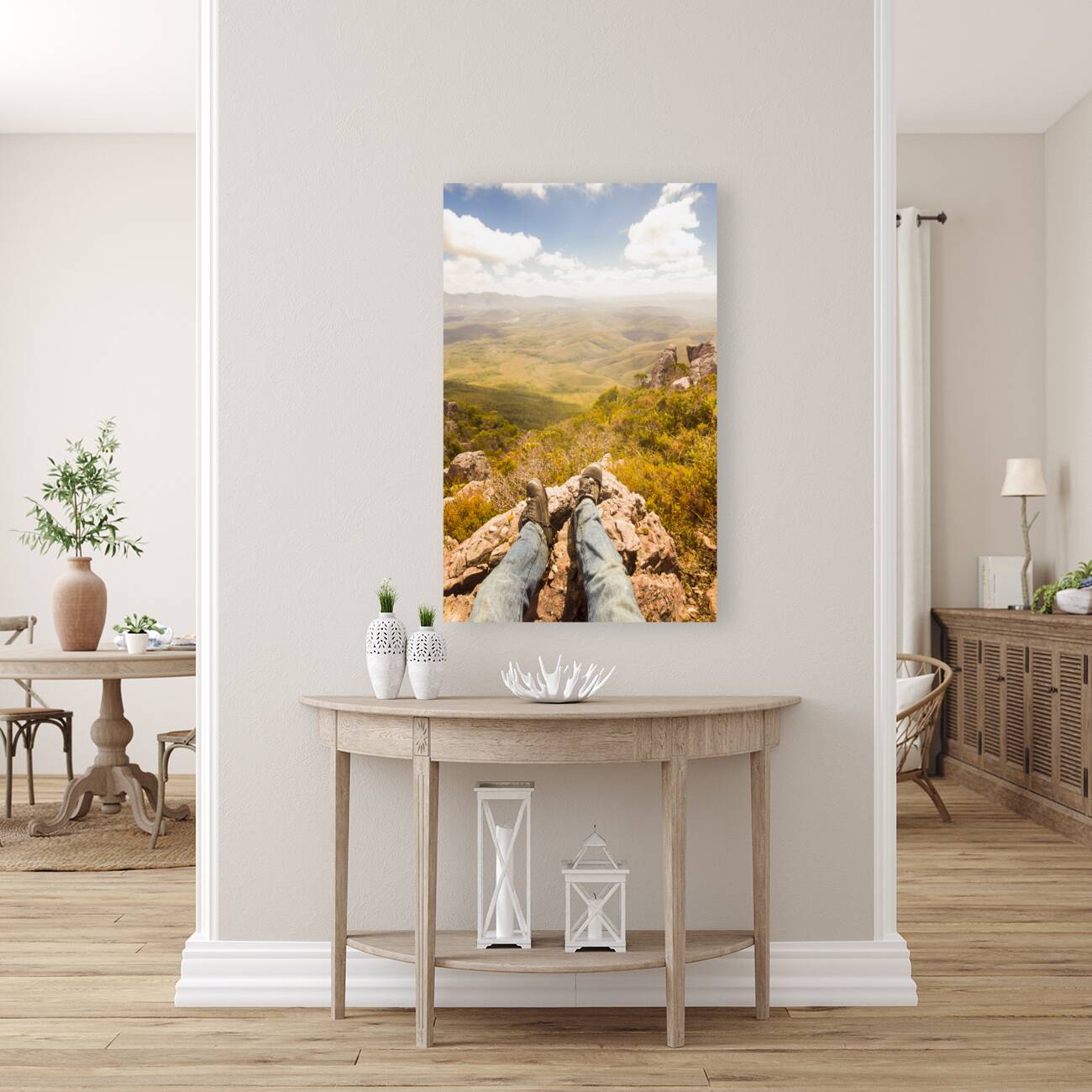 Tasmania bushwalking views Reproduction