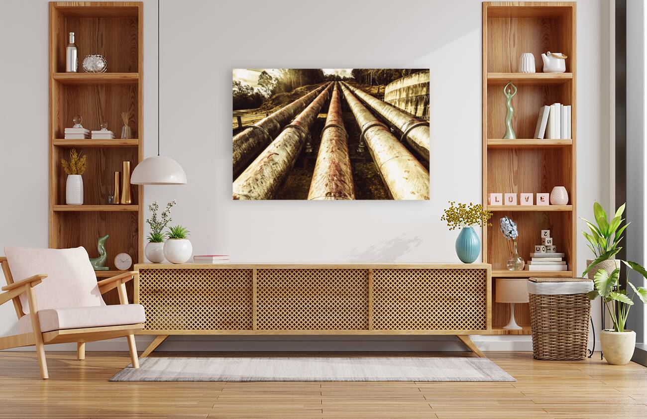 Industrial hydro architecture Reproduction