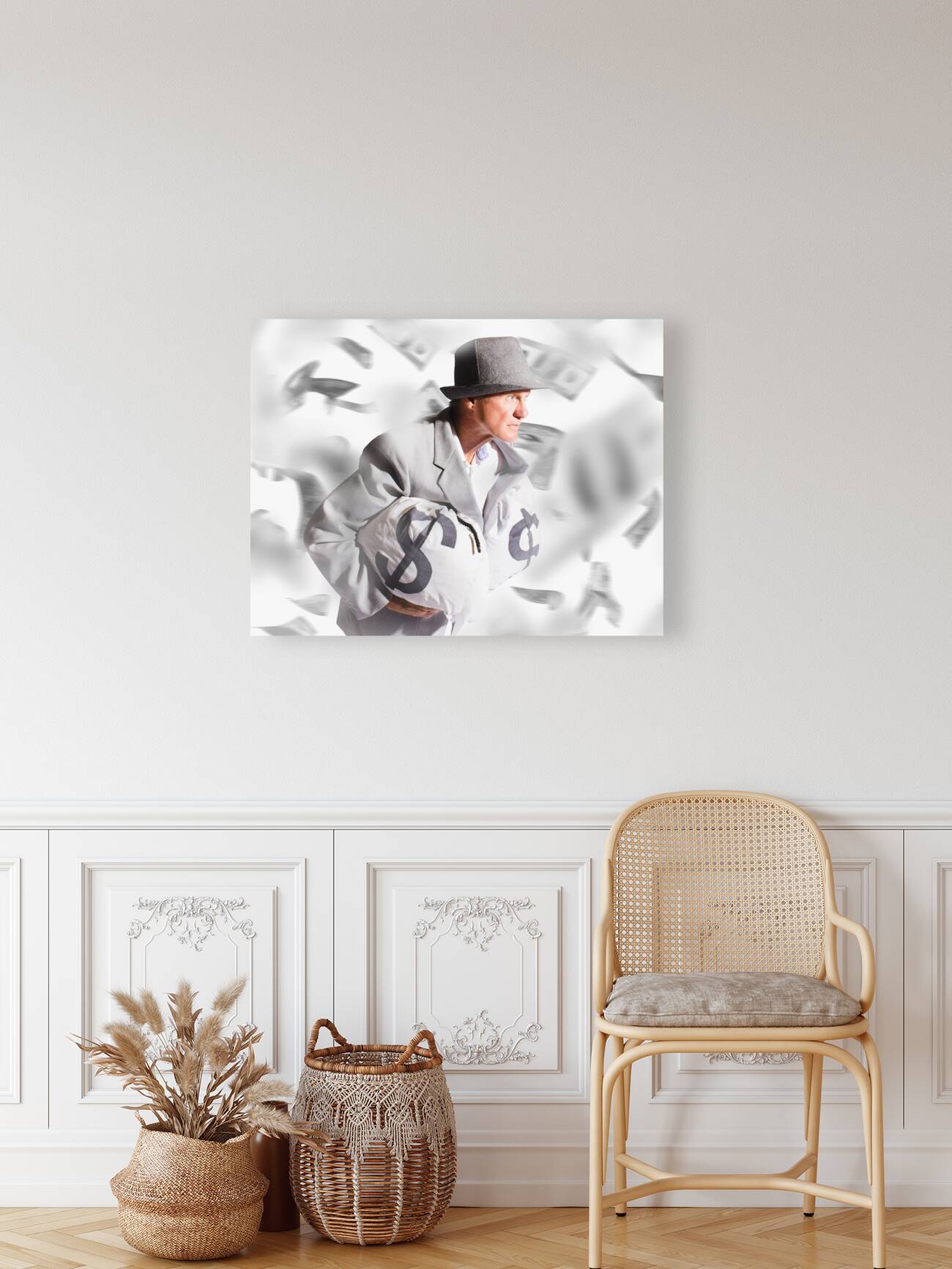 The running dollar collapse Reproduction