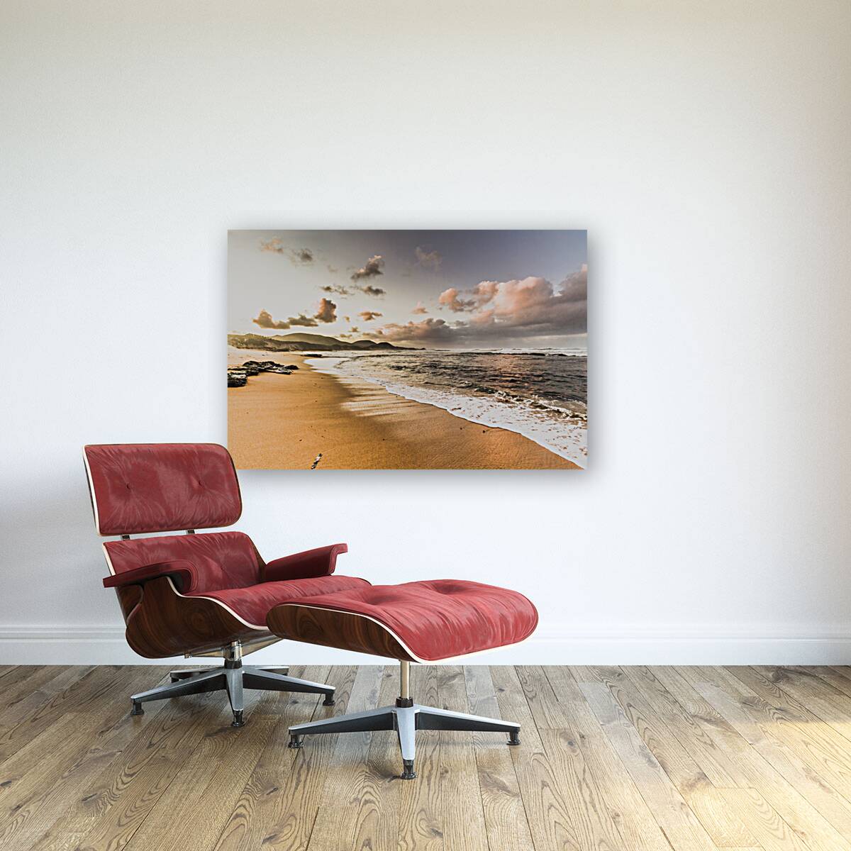 Soothing seaside scene Reproduction